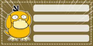 Etiquetas escolares de Pokémon