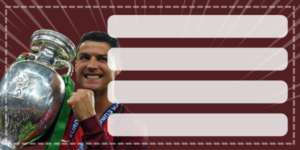 Etiquetas Escolares de Cristiano Ronaldo