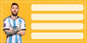 Etiquetas Escolares de Lionel Messi