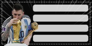 Etiquetas Escolares de Lionel Messi
