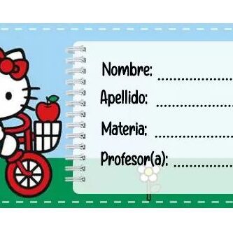 Etiquetas de Hello Kitty