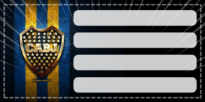 Etiquetas Escolares de Boca Juniors
