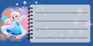 Etiquetas Escolares de Frozen