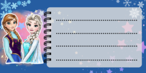 Etiquetas Escolares de Frozen