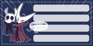 Etiquetas Escolares de Hollow Knight