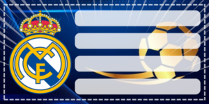 Etiquetas Escolares de Real Madrid