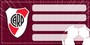 Etiquetas Escolares de River Plate