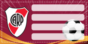 Etiquetas Escolares de River Plate
