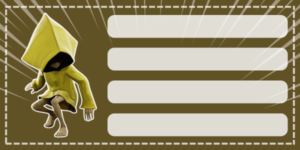 Etiquetas Escolares de Little Nightmares